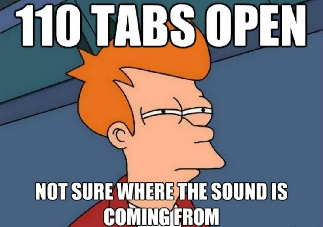 Futurama tabs meme